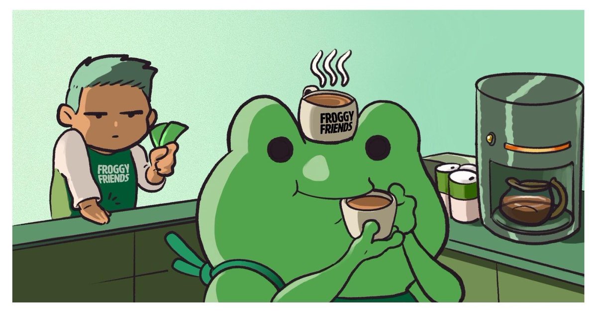 Froggy Friends tweet media