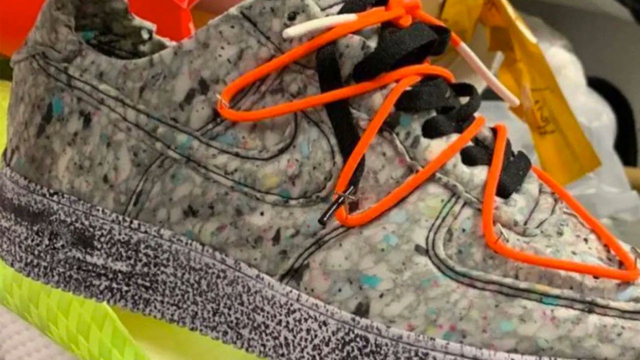 Off white x 'air force 1 custom cheap