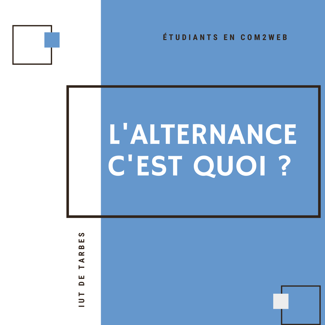 Com2WebTarbes's tweet image. L&apos;alternance c&apos;est quoi ? 
Ça permet de se former à un métier et s’intégrer dans le monde professionnel. 
Théorie et pratique, c&apos;est un double apprentissage pour l&apos;étudiant. Alors qui veut être en alternance ? 
#com2web #licencepro #tarbes #alternance #étudiant