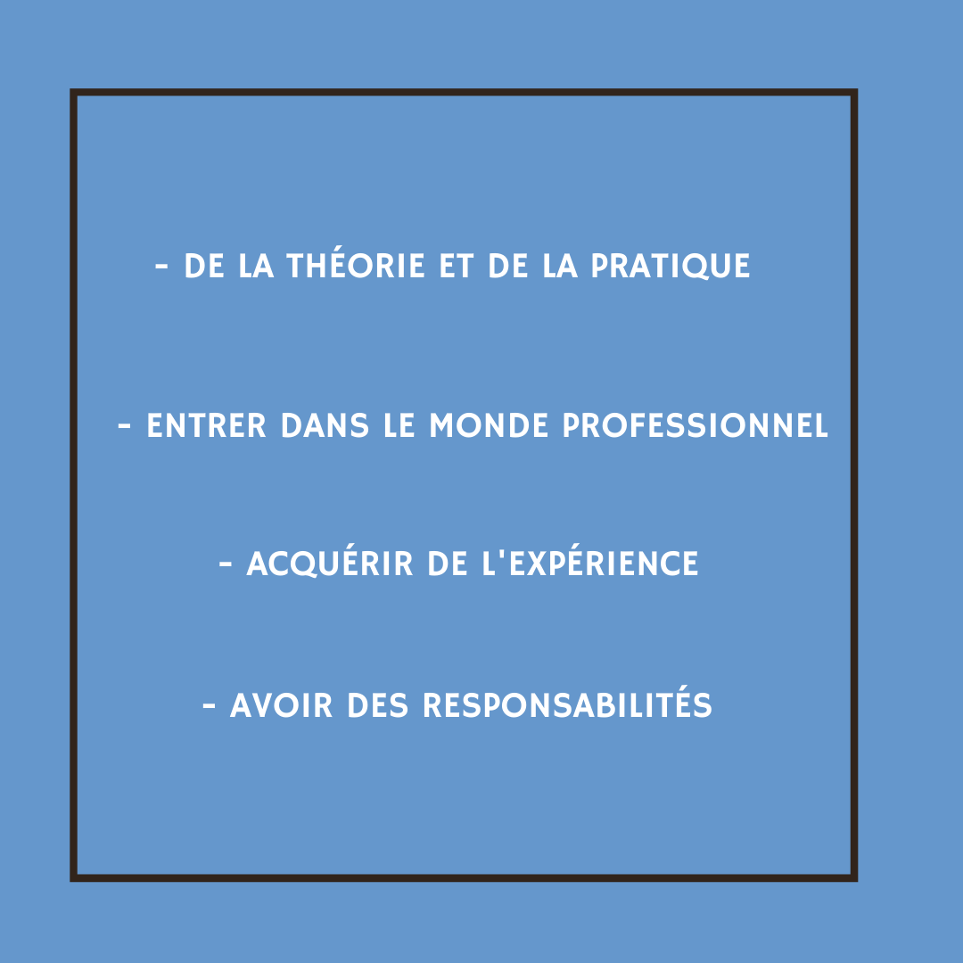 Com2WebTarbes's tweet image. L&apos;alternance c&apos;est quoi ? 
Ça permet de se former à un métier et s’intégrer dans le monde professionnel. 
Théorie et pratique, c&apos;est un double apprentissage pour l&apos;étudiant. Alors qui veut être en alternance ? 
#com2web #licencepro #tarbes #alternance #étudiant