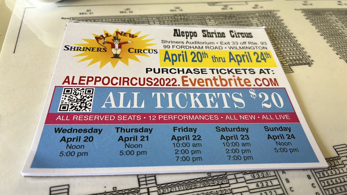Hi #Circus fans. Today is DAY 2 of GREAT FAMILY FUN. Lots of super acts the kids &amp; adults will love. Right off Rt 93, exit 33 to 99 Fordham Rd. FREE PARKING! Get tickets at the ticket booth. #shrinerscircus #shriners #familyfun #wilmington <a href="/WilmingtonApple/">Wilmington Apple</a>