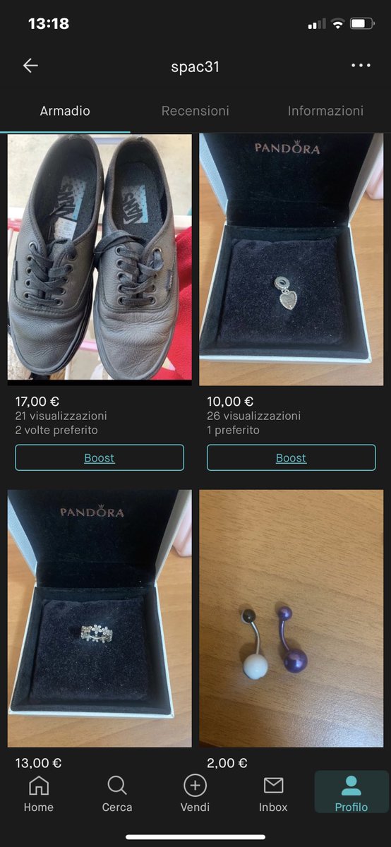 ehjbower's tweet photo. Vendo sul mio #vinted https://t.co/vYLwv4hY22