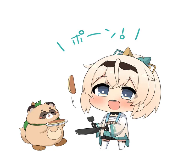 風真流パンケーキ #いろはにも絵を 