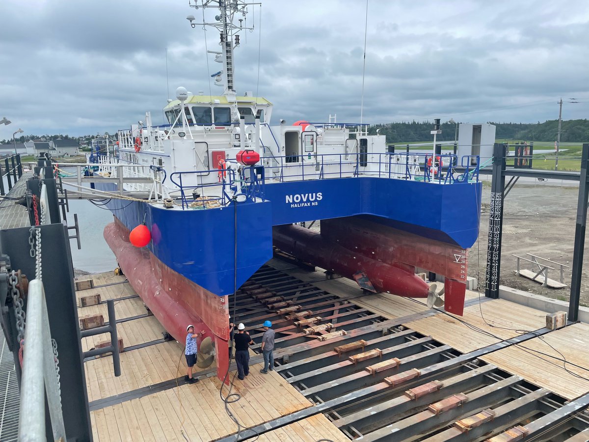 LeewayMarine's tweet photo. ✋ up!

Who knew that SWATHs (one of the most stable vessel types in the world) were invented by a Nova Scotian?

Learn more: https://t.co/03gyTnVISl https://t.co/gYB1ecZ87I