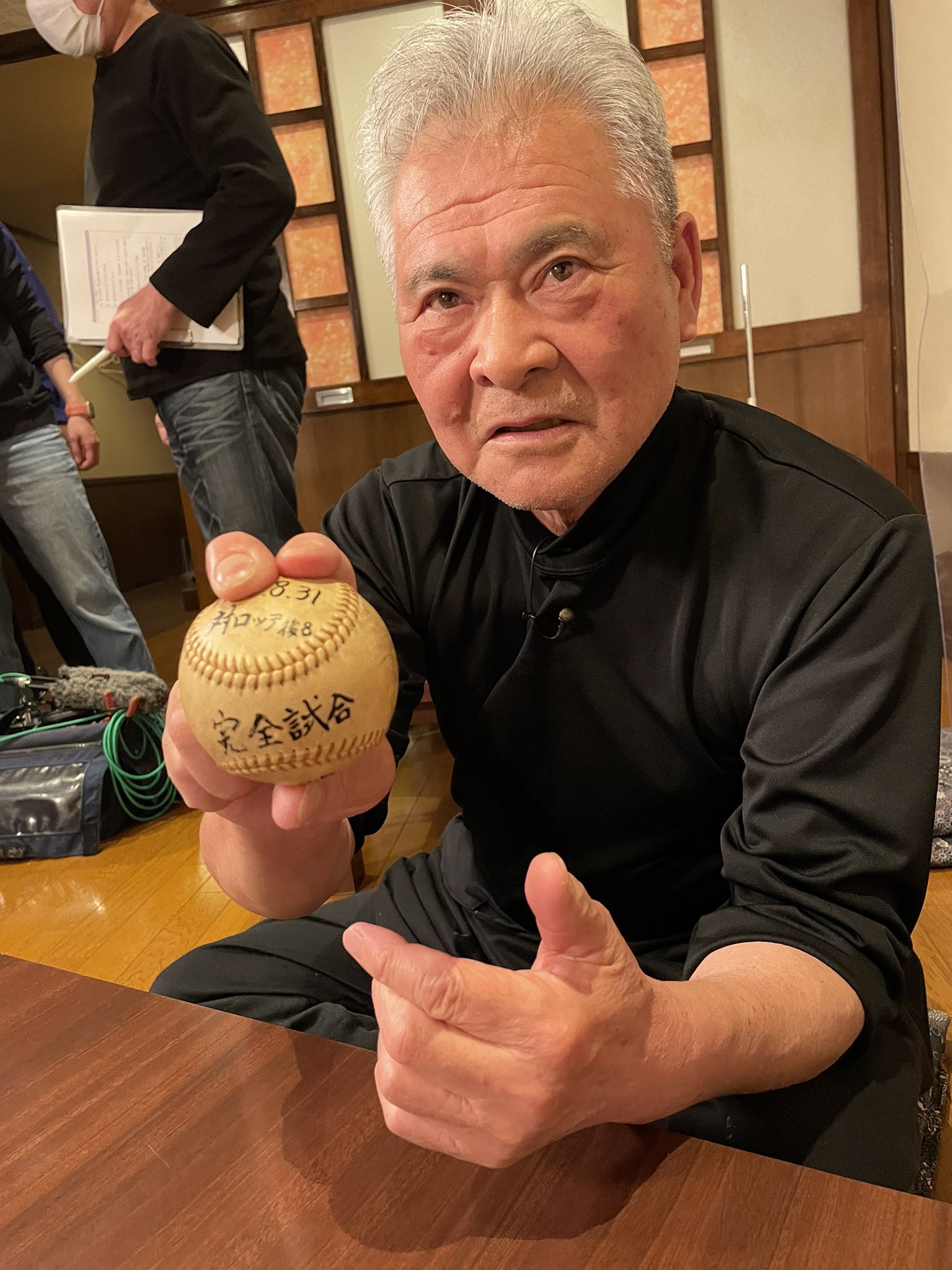 ブルーリバー川原豪介 昭和最後の完全試合男の今井雄太郎さんにインタビューしてきましたー ナイトシャッフル時代にたくさんお世話になった今井さん 久しぶりにお会いできて元気そうな姿を見れて嬉しかったでーす 夢スポ T Co Bptxm8qz27