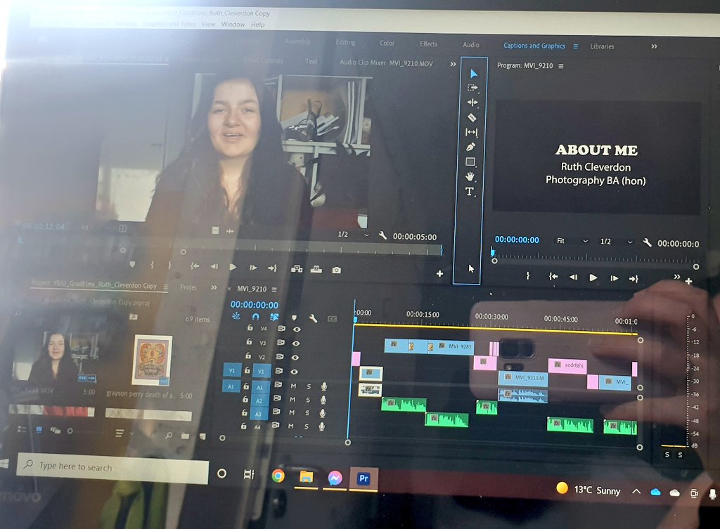 My artist video for the upcoming <a href="/YSJ_Photography/">York St John BA Photo</a> summer show is *nearly* there! 
Slowly but surely

#weareysj #ysj #photography #videoproduction #videoediting