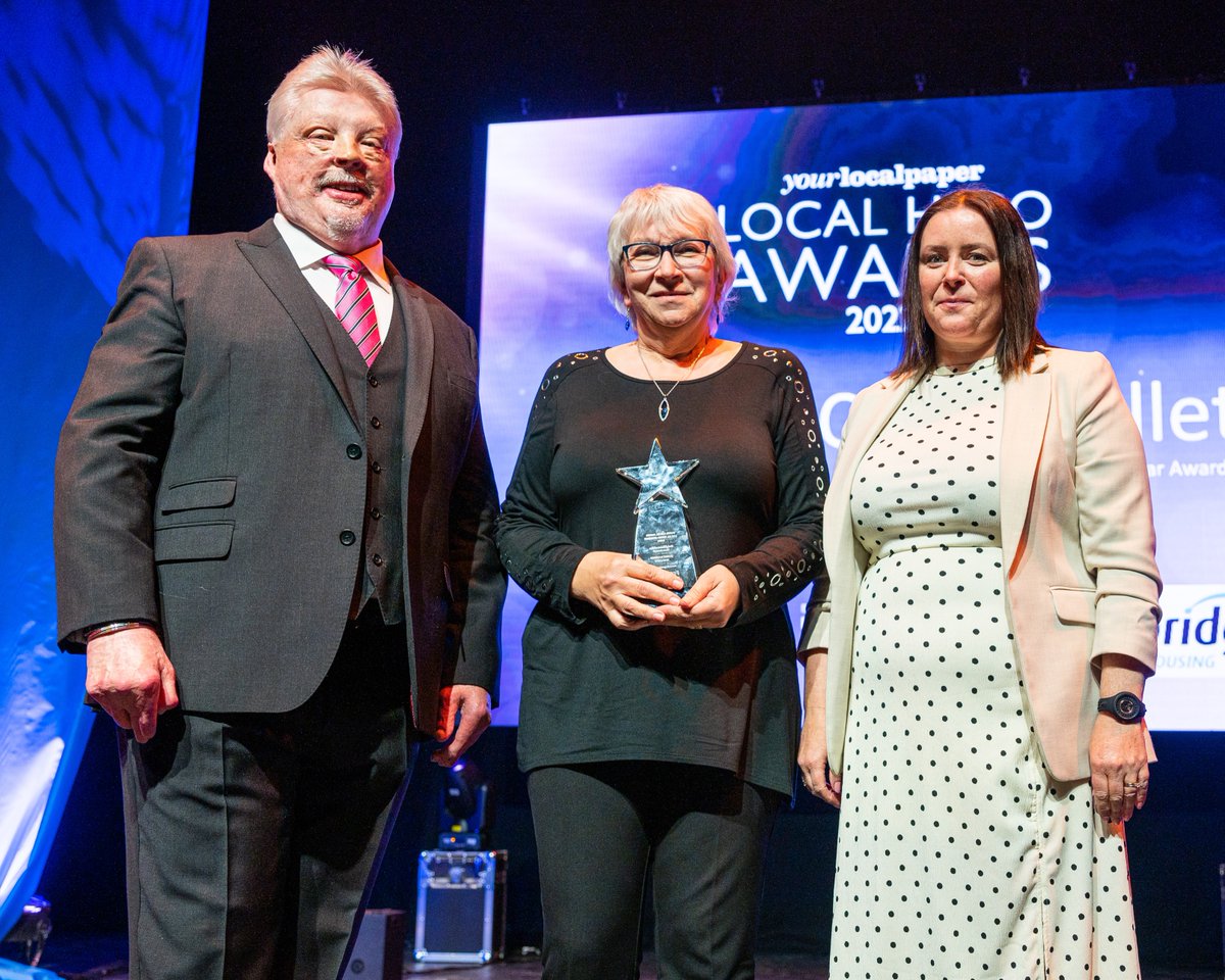 Congratulations to Janet and Chris Mallett - Neighbours of the Year - sponsored by Freebridge Community Housing.

A huge congratulations to Janet and Chris Mallett. 🏘

#localheroawards #ylp