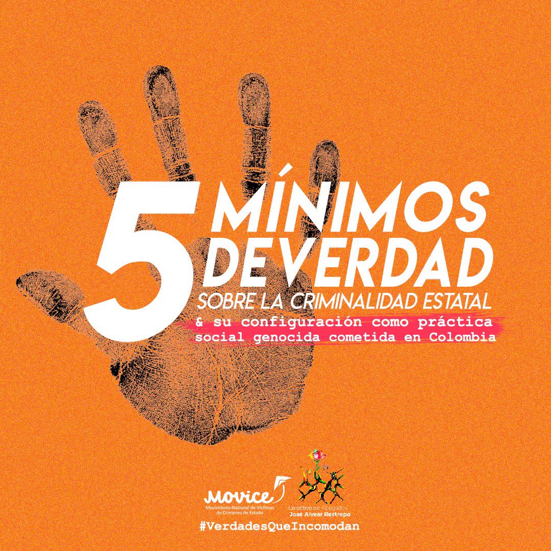 "#VerdadesQueIncomodan 🤨

Víctimas entregan propuestas de garantías  de no repetición a la <a href="/ComisionVerdadC/">Comisión de la Verdad</a>.  🏛️

Piden reconocer y garantizar la #NoRepetición 🚫 del papel del #Estado en la prolongación del conflicto armado y la violencia sociopolítica.✊🏾"