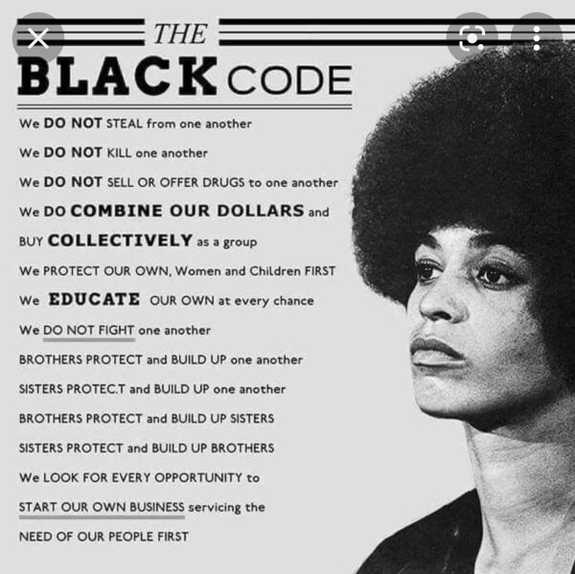 PrincessEnpower's tweet photo. @TichinaArnold Start adhering to the black code! https://t.co/0laFiGJjAk