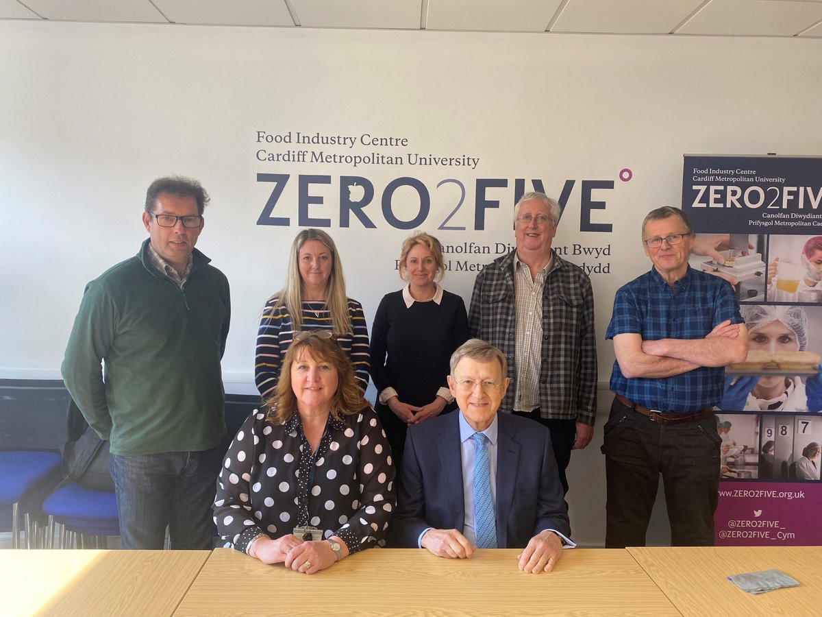 ZERO2FIVE_Cym's tweet photo. “Diolch eto am eich amser a’ch taith ddoe @metcaerdydd, roedd gweld yr holl waith rydych chi’n ei wneud a’r cymorth a gynigir gennych yn hynod ddiddorol.” Adborth gwych gan Bwyllgor Cynghori ar Fwyd Cymru @FSACymru i @HelenRTaylor2, Chyfarwyddwr Technegol #ZERO2FIVE. https://t.co/vEtzgbQVEK