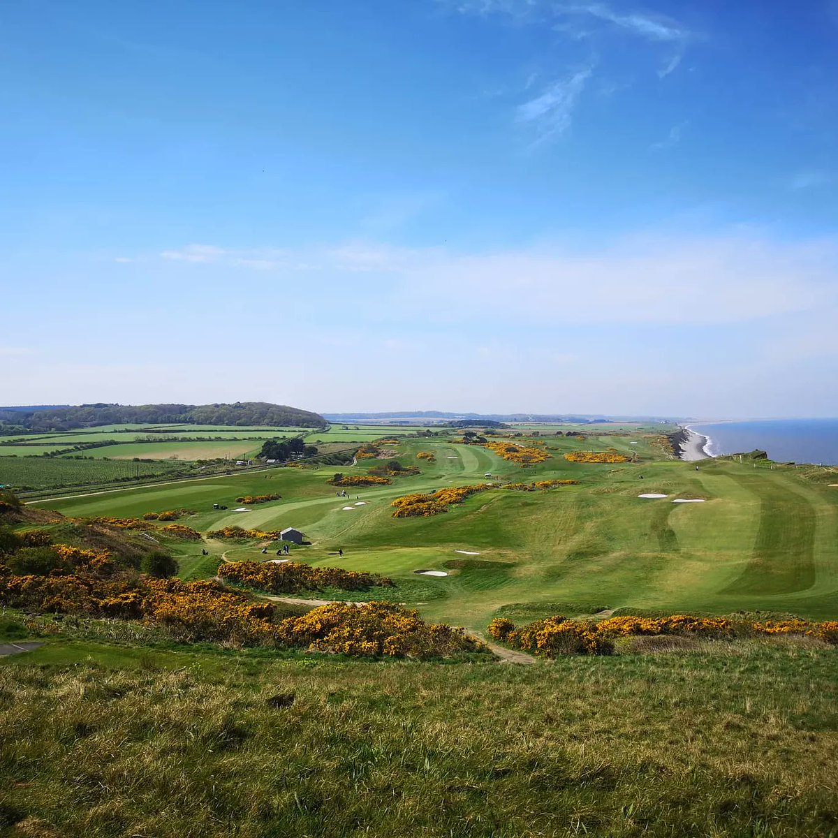 Such a beautiful view taken by our National Trail Officer on the Coast Path at Sheringham yesterday. The colours are amazing at the moment with everything coming to life - perfect for enjoying some outdoors time 👣

#norfolkcountryside #norfolk #norfolkskies #norfolkcoastpath