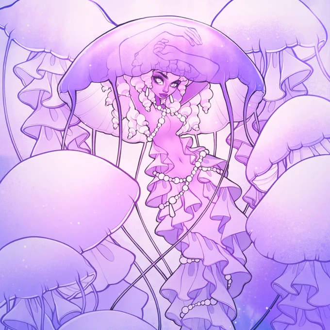A Mermay idea I scrapped but wanted to post anyway☺️💗✨ 