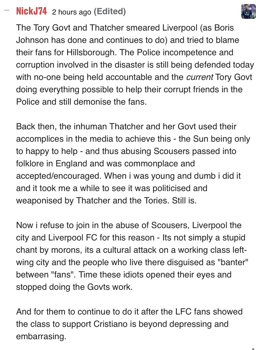 chrismackop's tweet image. From a Manchester United forum - THIS is how you educate people on Hillsborough &amp;amp; the cover-up