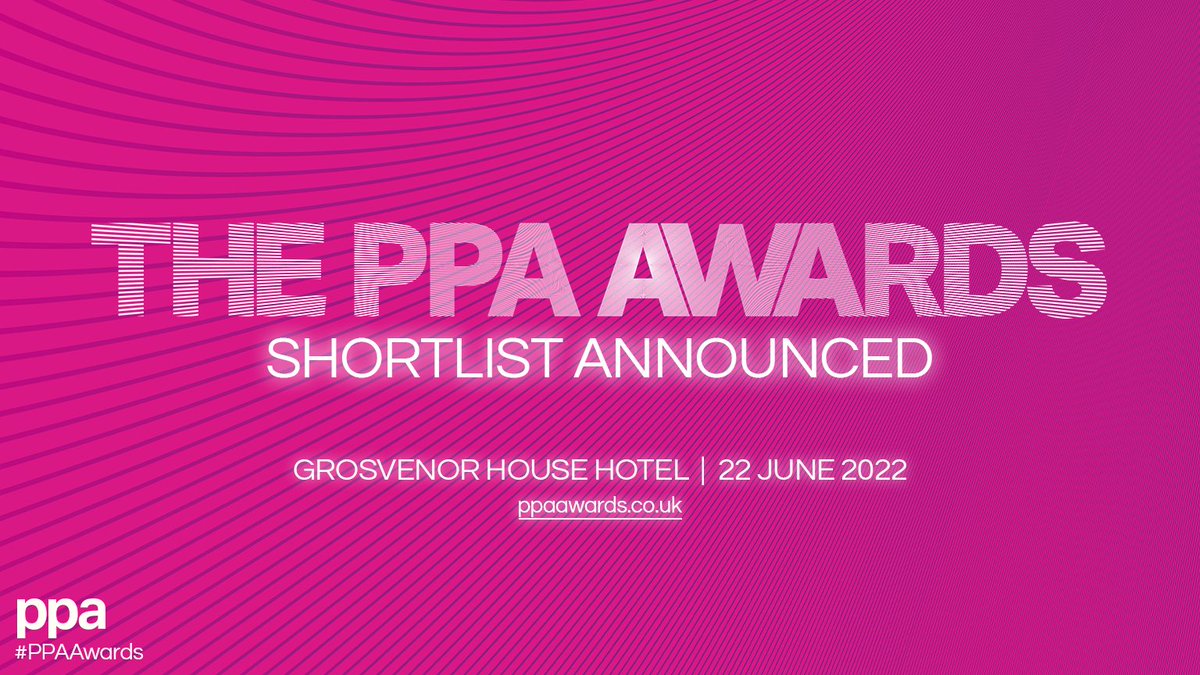 PPA (@ppa_live) on Twitter photo We are delighted to announce the #PPAAwards shortlist.
The quality of entries this year was outstanding so congratulations to the finalists!
View the shortlist and book your table: ppaawards.co.uk
Vote for Cover of the Year: ppacoveroftheyear.co.uk
<a href="/ShutterstockNow/">Shutterstock Editorial</a> We are delighted to announce the #PPAAwards shortlist.
The quality of entries this year was outstanding so congratulations to the finalists!
View the shortlist and book your table: ppaawards.co.uk
Vote for Cover of the Year: ppacoveroftheyear.co.uk
<a href="/ShutterstockNow/">Shutterstock Editorial</a>