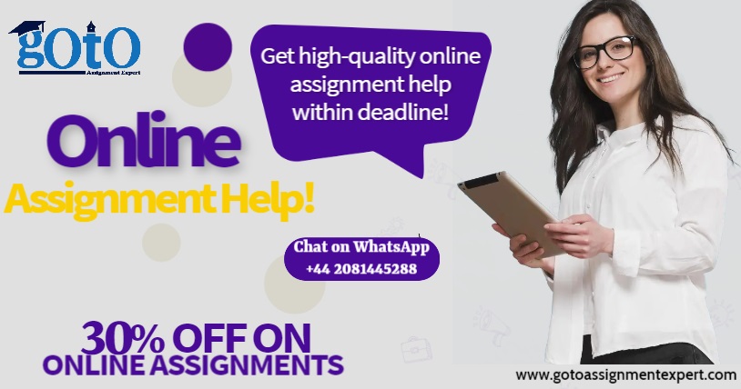 Gotoassignment1's tweet image. Avail the High-quality online Assignment Help service 24x7 at cheap prices to score well!
#australiaassignmenthelp #expertassignmenthelp #assignmenthelponline #AssignmentHelp #assignmenthelpaustralia #assignmentassistance
For support visit - gotoassignmentexpert.com