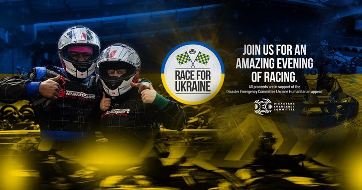 This Monday <a href="/karting/">TeamSport Karting</a> are running a race for Ukraine at all of its tracks.

4x15 min races with all the proceeds going to <a href="/decappeal/">DEC</a> to help in Ukraine. There's even the chance to 'bribe' our race directors to help your chances 😉

team-sport.co.uk/about-teamspor…