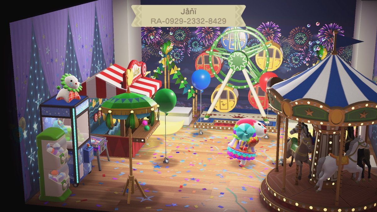 dreamieeACNH's tweet photo. This build is rightfully named "Ċiřcůs Bäzaăr" #HappyHomeparadise #HappyHomeNetwork #AnimalCrossingNewHorizons #acnhinspo #ACNHDesign #pietroacnh #pietro #happyhomedesign #acnhvillagers #HHP #AnimalCrossing #ACNH #NintendoSwitch https://t.co/jO8mJrAfAc