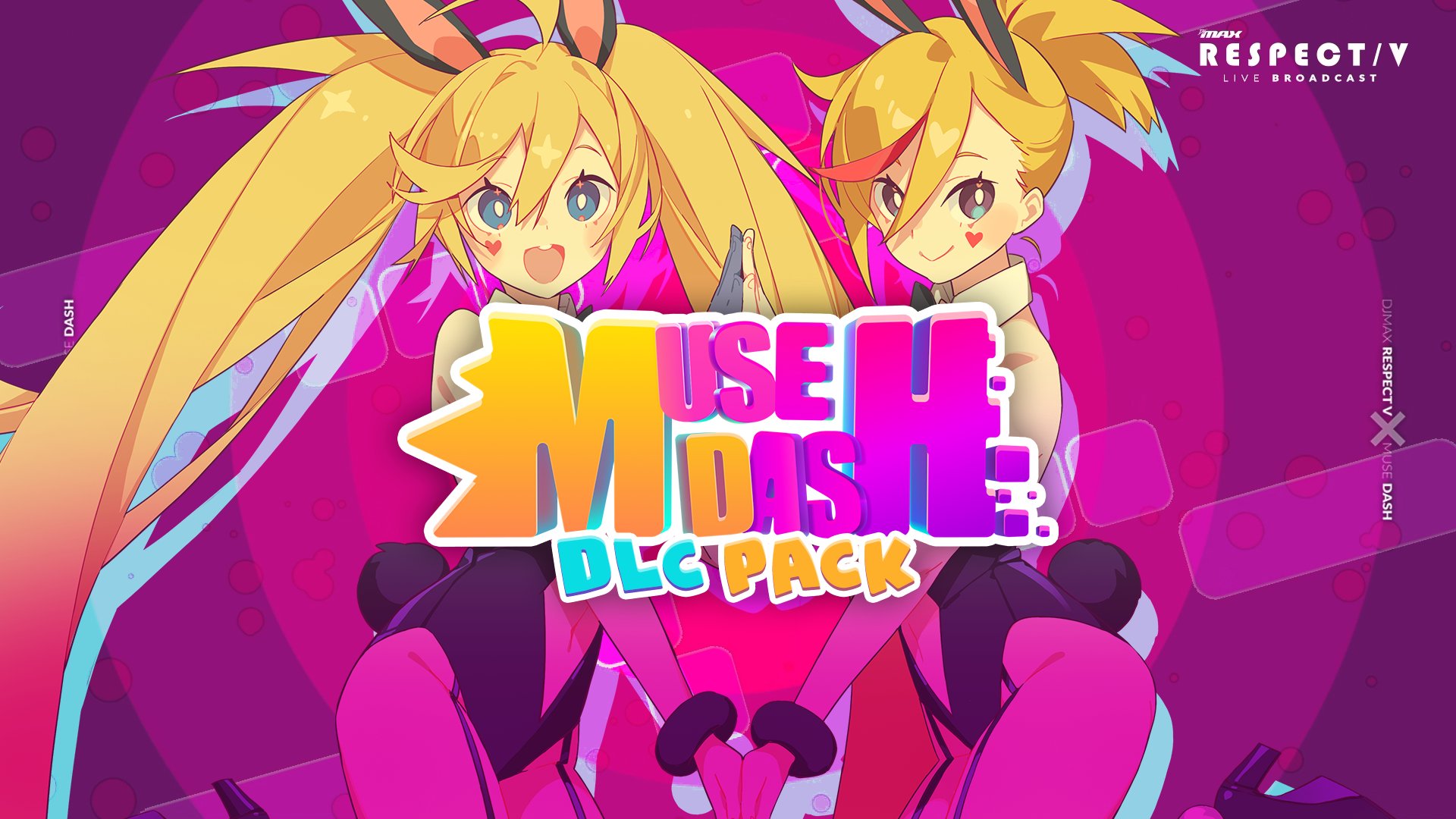 Djmax 日本公式 ライブ配信まとめ そして 新dlcはお待ちかね Muse Dash とのコラボdlcとなります タップトップ でも書き下ろし曲を制作いただいたモリモリあつしさんの Pupa Ginkihaさんの Xing の他 豪華楽曲たちがラインナップ