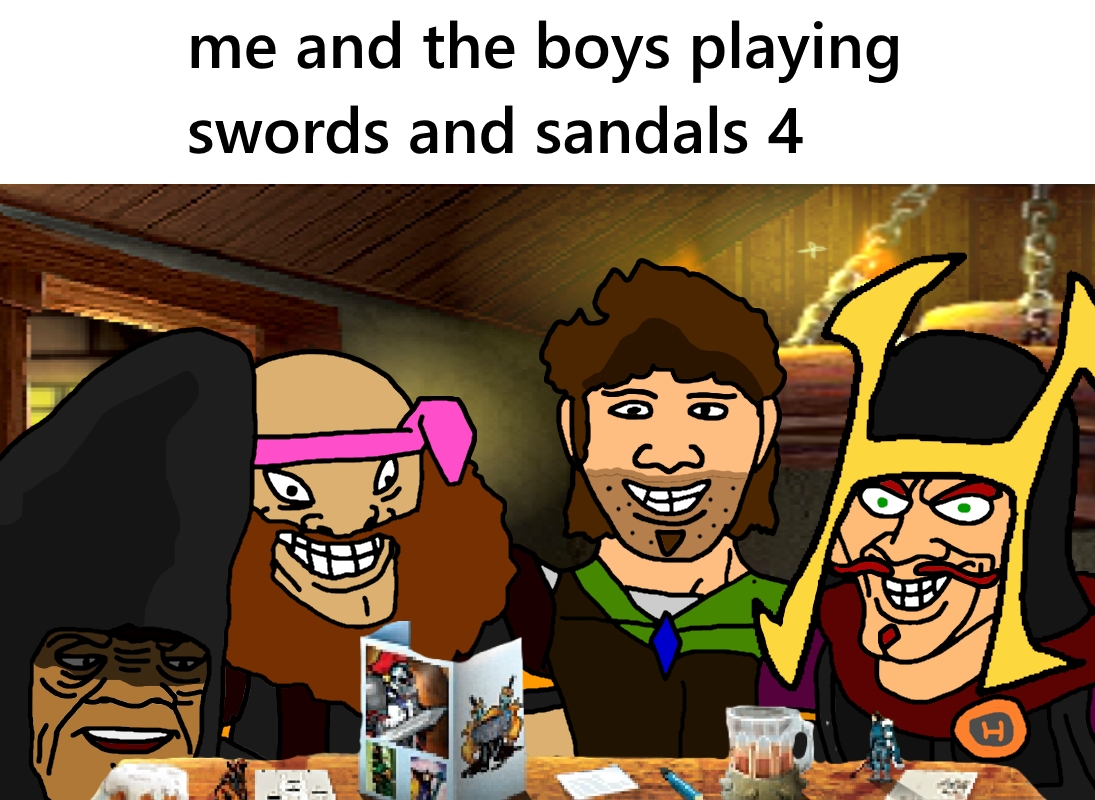 swords and sandals 4 not swords and sandals 4 not