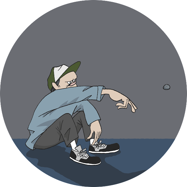 nft_kalekter's tweet photo. Simplicity is a beautiful thing. THROW STONE by @hanaiyusuke. #NFT #simplicity https://t.co/CbOBUCuIJK