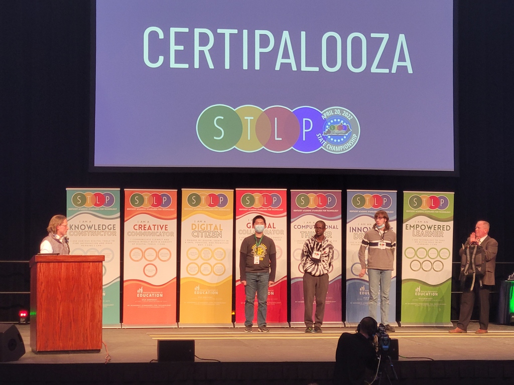 barrenschools's tweet photo. BCHS had a great showing at STLP State! Miles Cain is Champion in Quick Recall (Tech Bowl) and the only student to pass an IC3 level 3 exam. Abby Harper and Kenzie Cummings placed 2nd in Help Desk/Support Challenge. Gabe Durham and Clay Maddison placed 3rd in Bench Challenge. https://t.co/oQSfV0Upa7