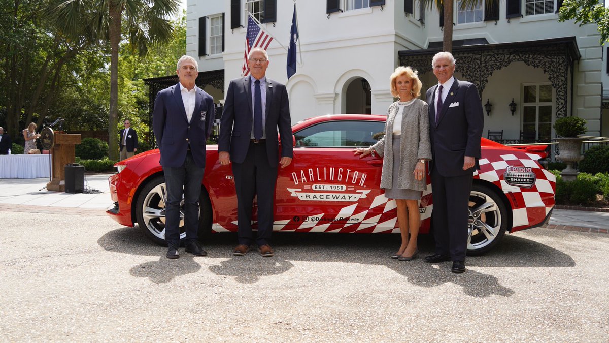 Peggy and I were thrilled to host <a href="/TooToughToTame/">Darlington Raceway</a> and <a href="/Bobby_Labonte/">Bobby Labonte</a> at the Governor’s Mansion yesterday. Darlington Raceway is one of the best racetracks in the country and I’m looking forward to seeing her in action for the Goodyear 400.