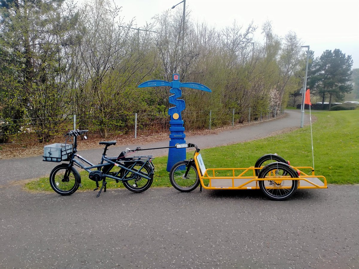 I had a great cycle today on this thanks to <a href="/WLBikeLibrary/">West Lothian Bike Library</a>  for loan it out to me #bikeman