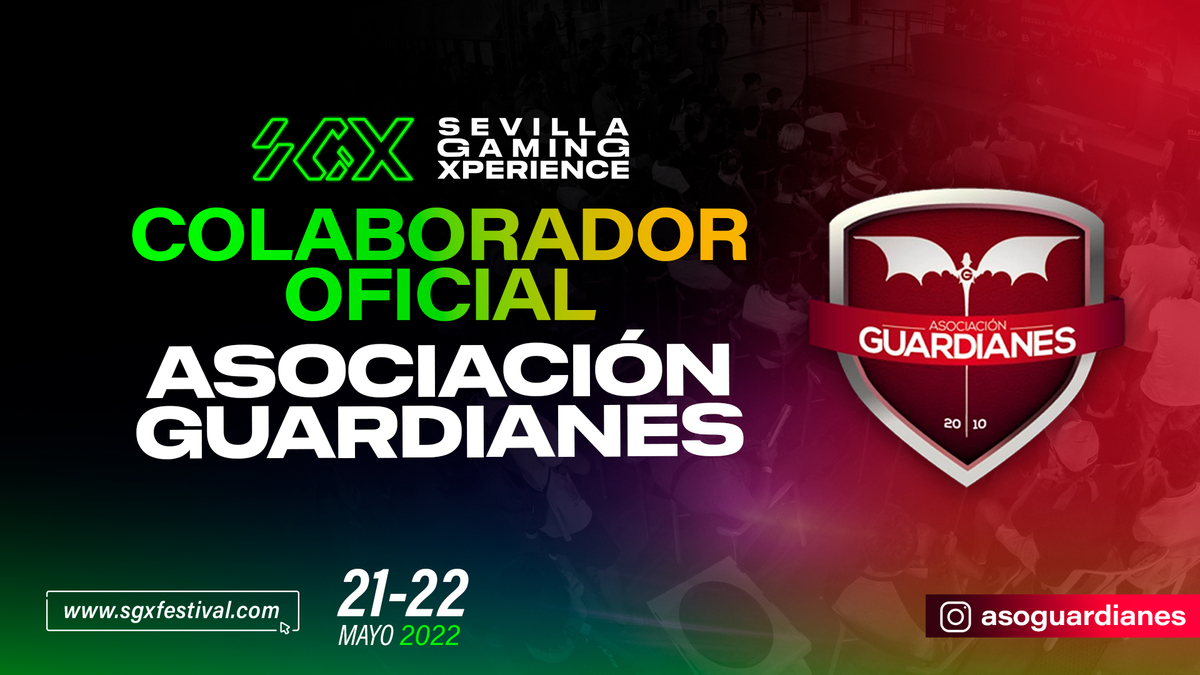 Hoy os presentamos a la <a href="/AsoGuardianes/">Guardianes</a>, un equipo increíble que se encargará de los #talleres y la #ludoteca de Sevilla Gaming Xperience 🙌🙌🙌

#games #videojuegos #eventos #sevilla

🎮 #sevillagamingxperience
💻 sgxfestival.com