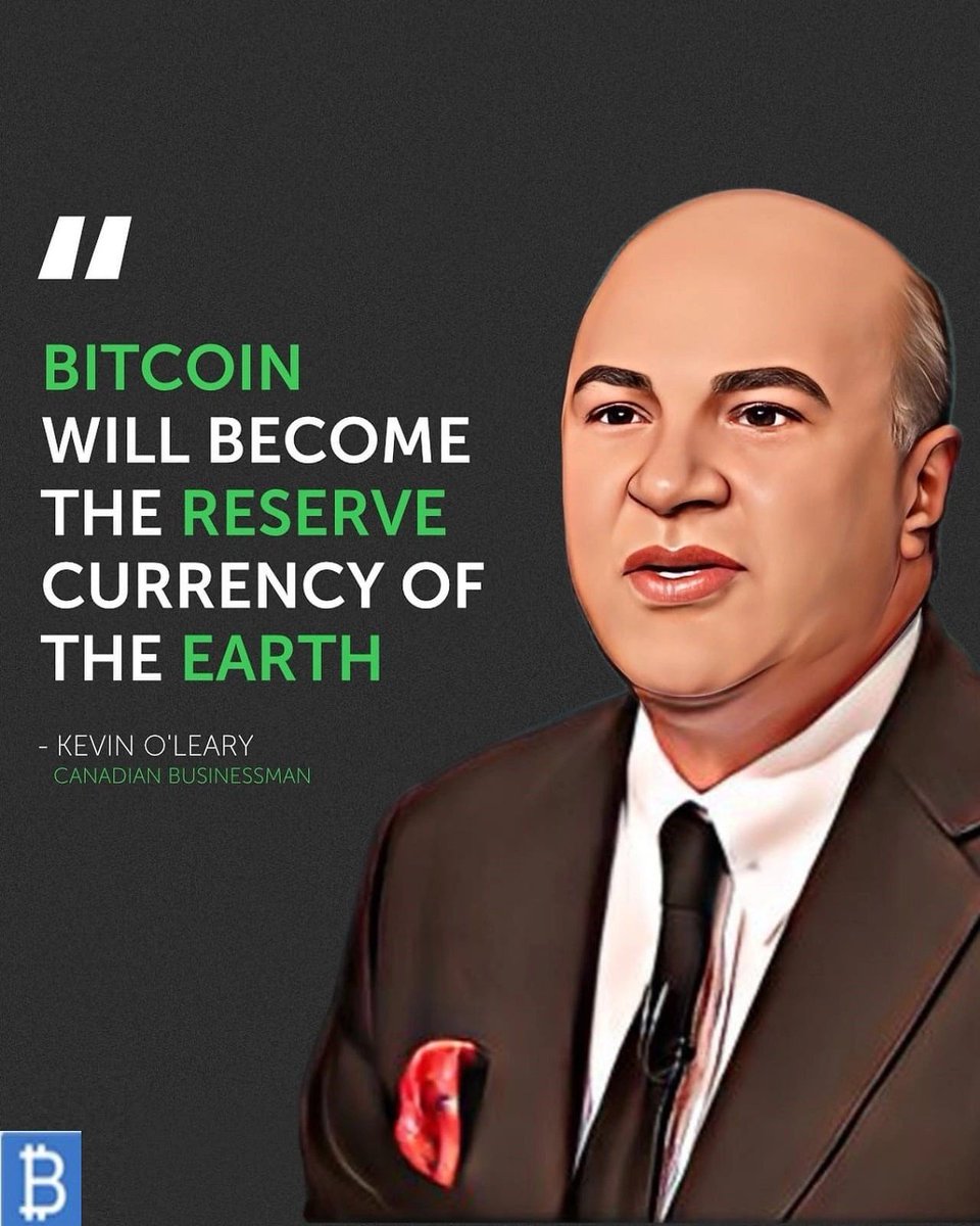 Bitcoin Will Become The Reserve Currency Of The Earth. - 
 
Kevin O’Leary
.

.
#bitcoin #cryptocurrency #Investment #trading #money #forex #investing #blockchains #binance #NFTs