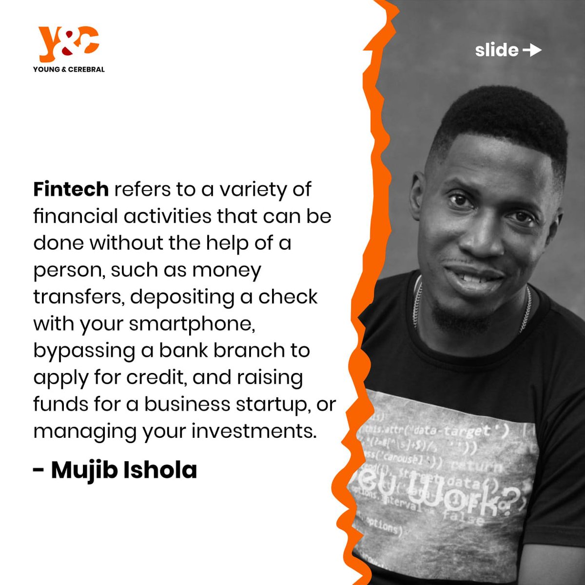 yccomms's tweet photo. Mujib Ishola - Head, Payments Technology & Infrastructure System Specs: Thoughts on Innovations in Fintech
#Fintech #Money #Finance #Education #Payments #Youngcerebral #Radio #Innovation #Transcations #Process #Designs #Development. https://t.co/wi3pcHag1X