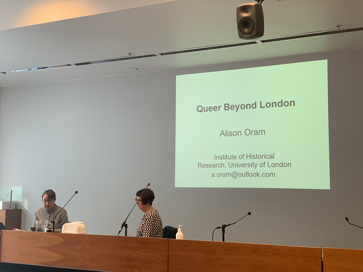 QueerBeyondLDN's tweet photo. Today #QueerBeyondLondon went beyond the UK with Alison Oram discussing #queer migration and #QueerHistory in Tampere, Finland at @TampereUni @UTAGender https://t.co/xp9Wa8Nn4v