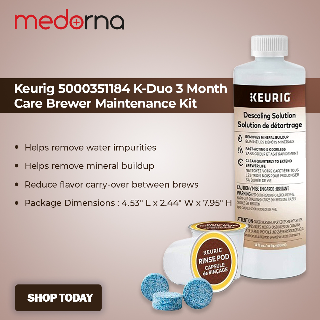 Medorna on Twitter "Keurig 5000351184 KDuo 3 Month Care Brewer