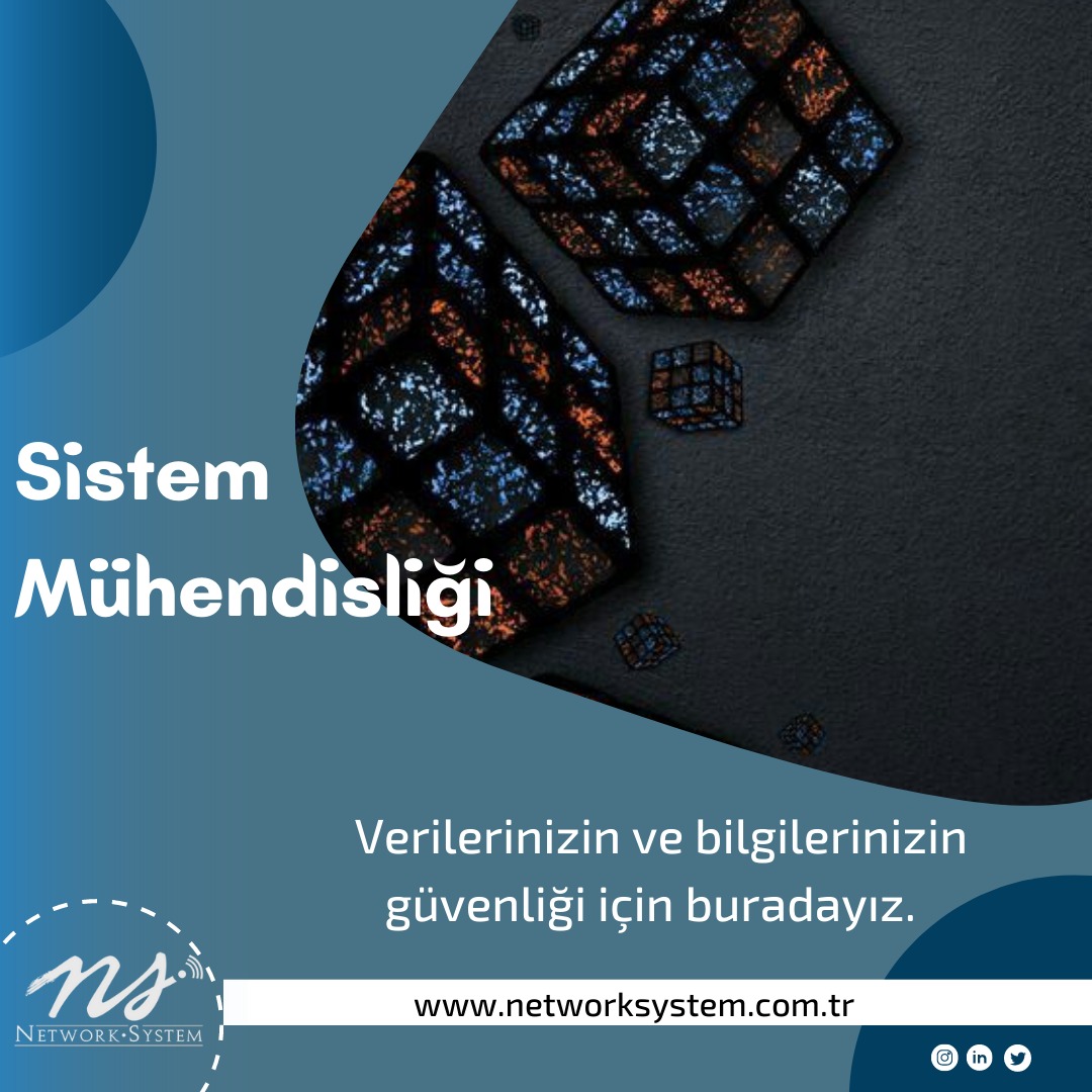 ✔️ Sistem Mühendisliği...
📞(232) 988 12 13
📧networksystem.com.tr
#network #networksecurity #networksystem #ipcamera  #cloudsystem #kvkk  #information #voip #projedanışmanlığı
