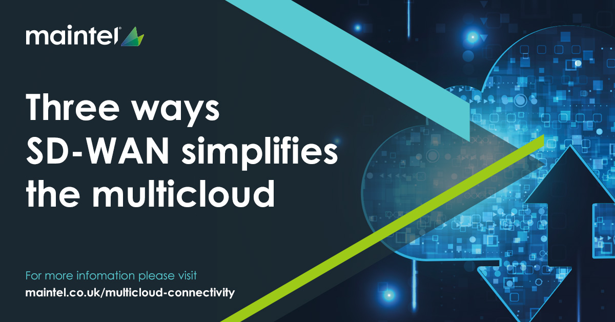 How can you remove complexity in an evolving multicloud environment using a software-defined wide area network (SD-WAN)? Find out more: lnkd.in/eJKv3pBa

#multicloud #sdwan #secureconnectivity