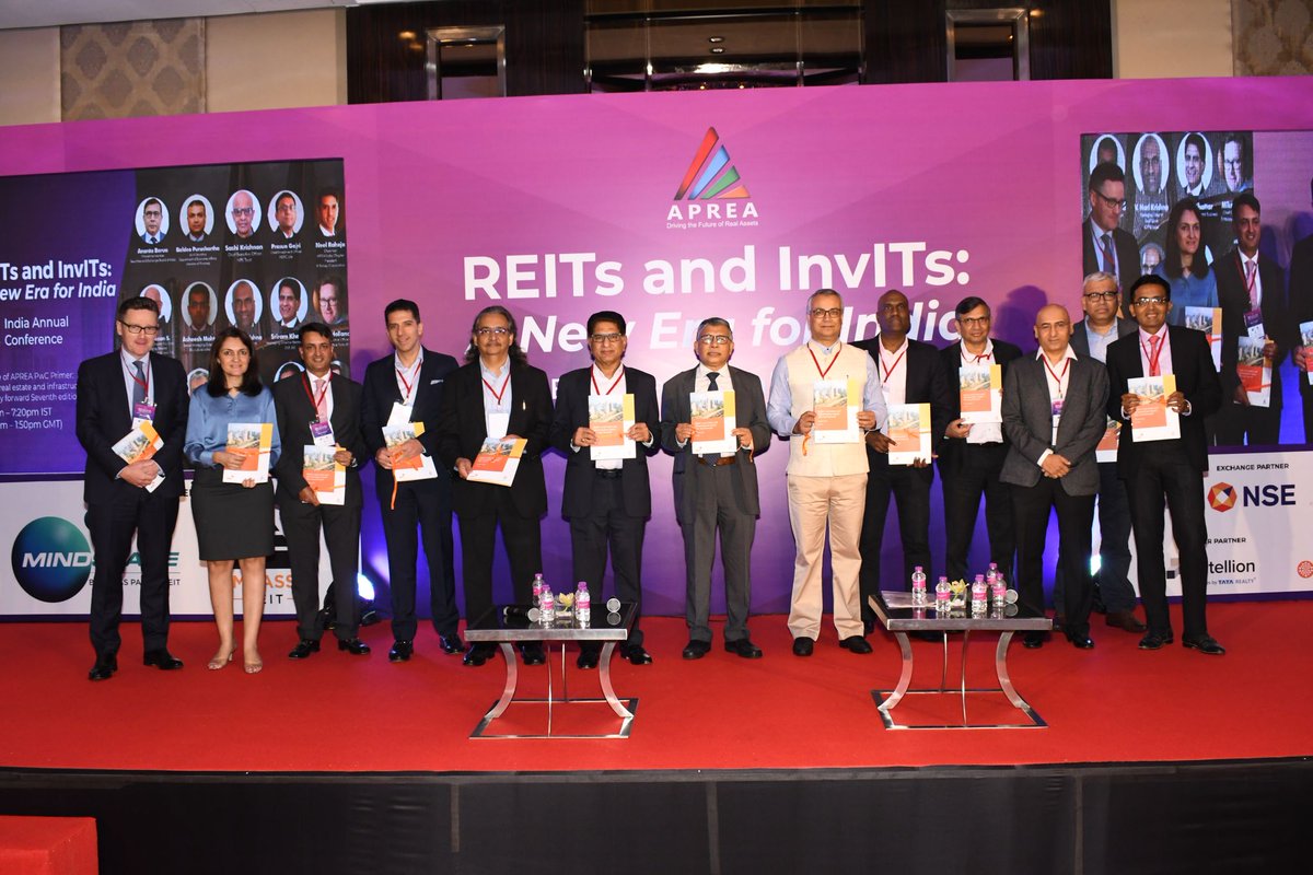 gautammehra99's tweet photo. Released the updated APREA PwC Primer on REITs and InvITs with Ananta Barua SEBI, Baldeo Purushartha, JS DEA, and the who's who. Time is ripe for growth, different types of quality assets and sponsors &amp; increased domestic institutional and retail participation @PwC_IN @APREA_asia https://t.co/e7qztbHEfN