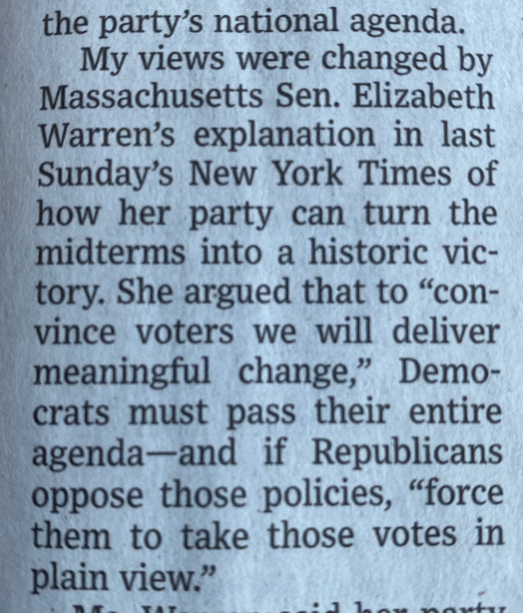 Want to win the midterms? Focus on this and not comedic bullshit from supposed political pundits. STFU about Trump! You’re going to get your ass kicked, D’s!