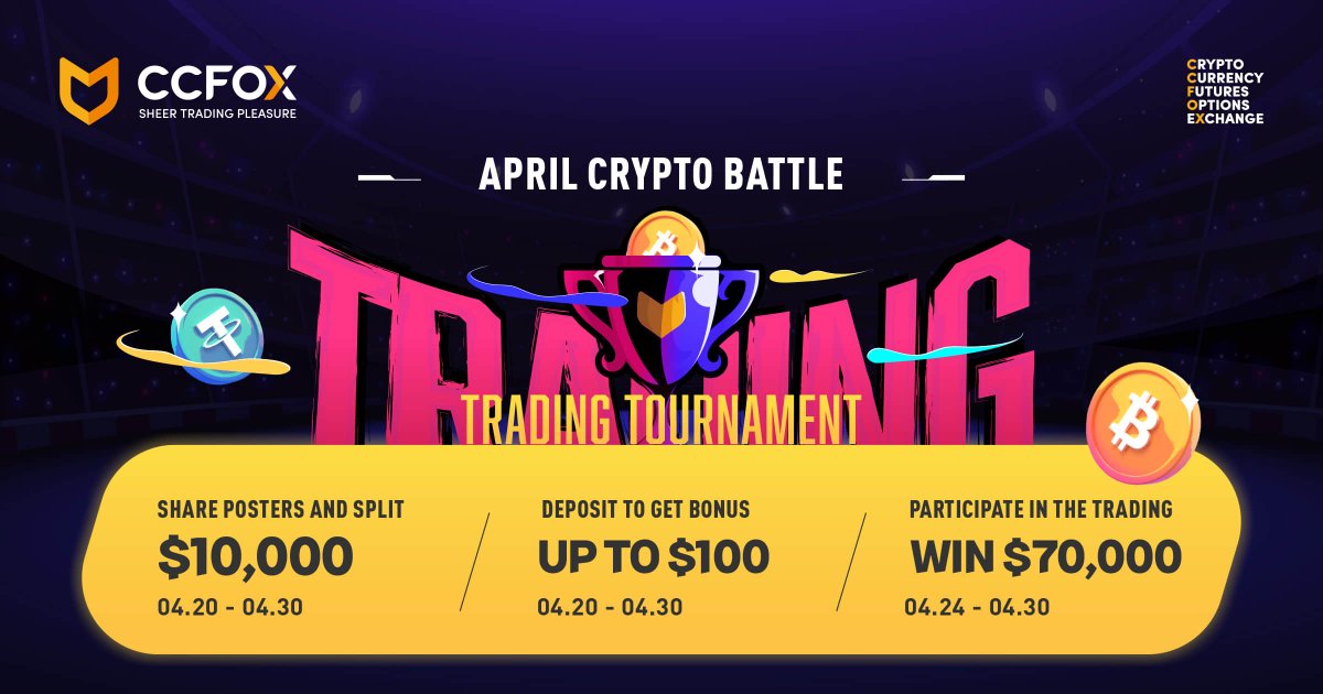 CryptoFox2023's tweet image. 📢 CCFOX brings three exciting activities for its users

1⃣ Share Poster and Get Reward
2⃣ Deposit to get a Bonus
3⃣ Contract Trading Contest

💰 $150,000 reward up for grabs

🎁 Be a part of these activities and win exciting prizes

Join Now: bit.ly/3K0gQsz 

#ccfox