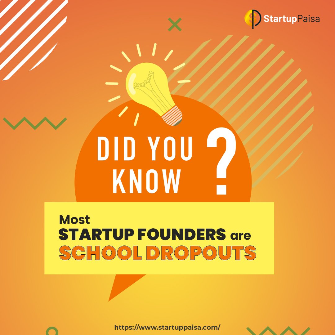 StartupPaisa's tweet photo. The Founders of some of the most successful and notable startups are school dropouts. Popular names like Mark Zuckerberg; founder Facebook, Bill Gates; Founder of Microsoft.
.
.
@StartupPaisa
 
.
.
.
.
#StartUp #startups #facebookdown #Facebook #BillGates #MarkZuckerberg https://t.co/kM4R4qBx3A