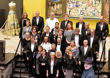 De_Pont's tweet image. Het is weer AVONDUUR in De Pont!
Vanavond zingt het kamerkoor Ad Parnassum maar liefst twee premières in de museumzaal, waaronder werk van Sweelinck, Diepenbrock en Kate Moore. Van 17u tot  21u: gratis entree! ow.ly/lzee50IOoK5
#adparnassum #katemoore #depont #avonduur