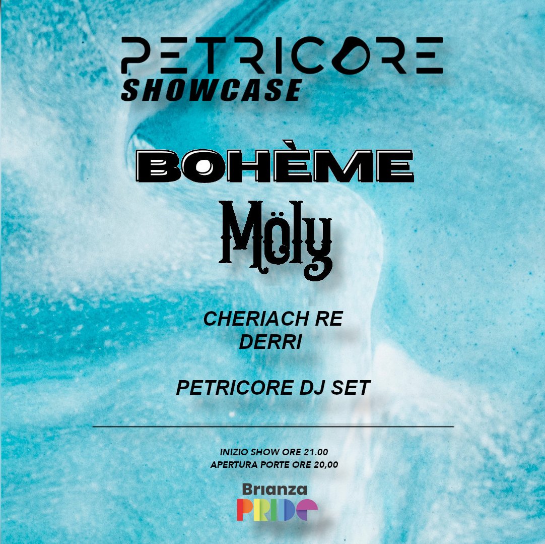 Ci vediamo venerdì 29 aprile al Tambourine per il secondo Petricore Showcase! Sul palco i nostri Bohème e Möly 💙

instagram.com/p/CcnOpN6qlti/
#goodguysproject