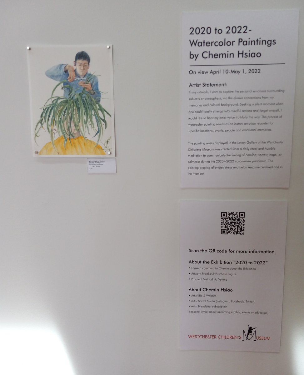 discoverWCM's tweet photo. Our gallery is all set up for our next featured artist in our Exploring Art Through the Artist series!  Chemin Hsiao (蕭喆旻, Taiwan) is a visual artist based in Queens and Brooklyn (Chashama Studio Space), New York.  Come see his work on display! https://t.co/DAlMFKWtKr