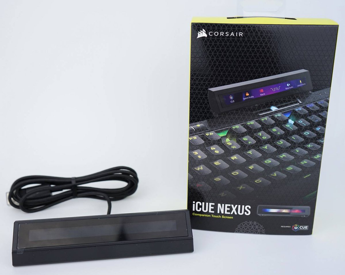 unbx_tech's tweet photo. New review for the @CORSAIR iCUE NEXUS touch screen! https://t.co/Up3wdkIfxC

#Corsair #iCUE #NEXUS #LCD #Display #Touch #Screen #Accessory #PC #Gaming #Keyboard #Mouse #Headset #Monitor #Unboxing #Review https://t.co/OTex3Sriir