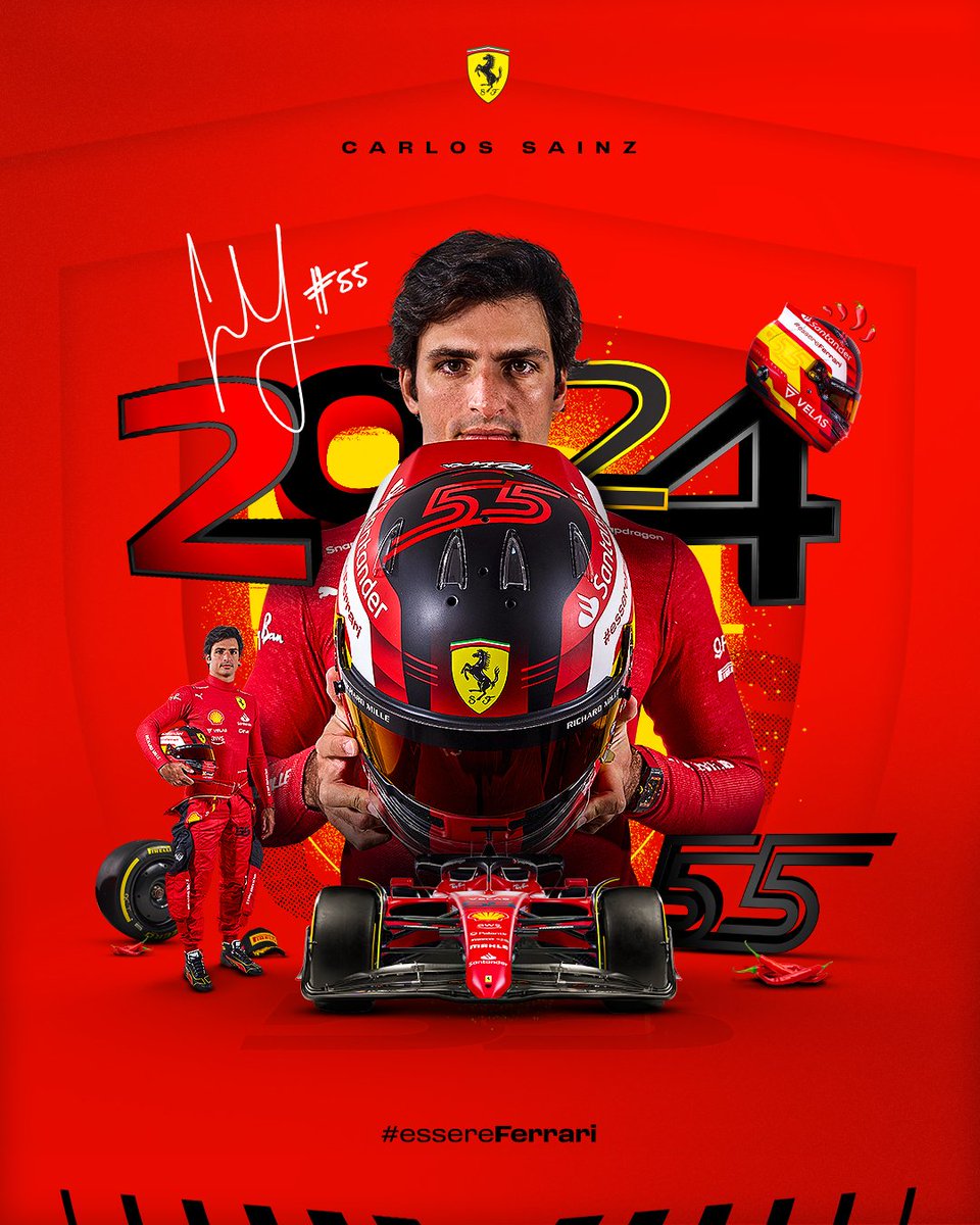 🚨 ES OFICIAL. Carlos Sainz renueva con Ferrari hasta 2024.

📷 <a href="/ScuderiaFerrari/">Scuderia Ferrari HP</a>