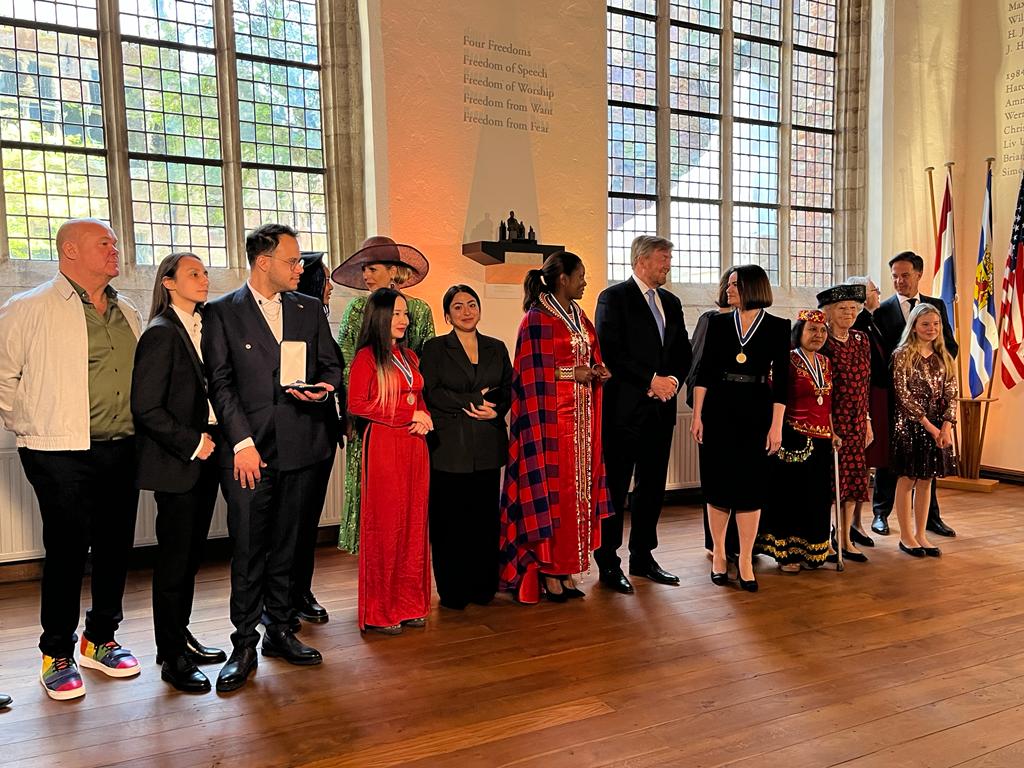 We look back at a beautiful award ceremony with a lot of impressive stories and speeches. We would like to give you a short impression of this morning. 
@vrijheidscolleges <a href="/provzeeland/">Provincie Zeeland</a> #FourFreedoms #FFA2022 #Roosevelt #Vrijheid