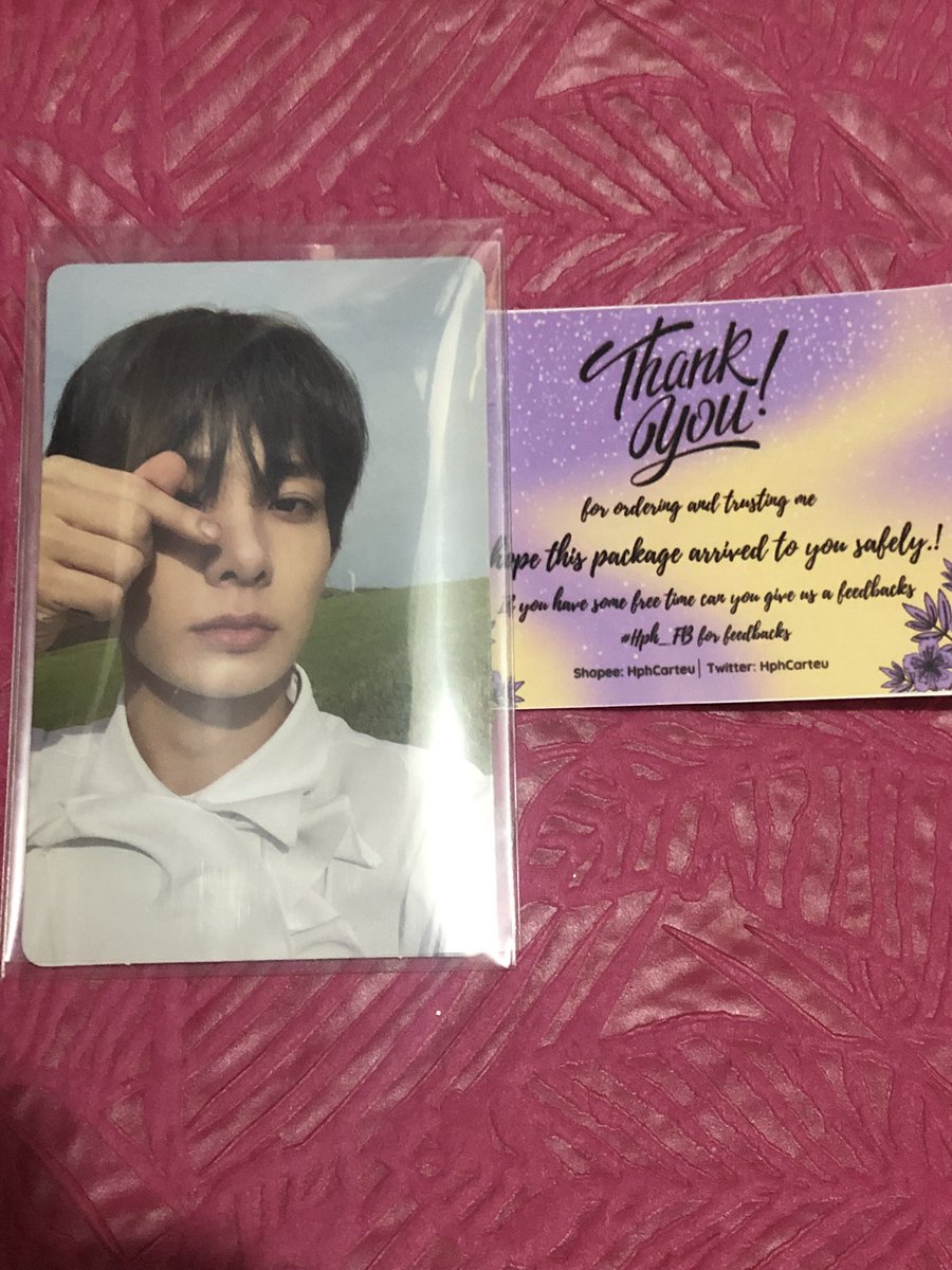 Heedungiepogi's tweet photo. Hii @HphCarteu  thank you for this giveaway!!! Hee cam home safe. First time manalo ng pc😭😭 maraming salamat pooo❤️       

#Hph_FB https://t.co/cNu0oayccQ