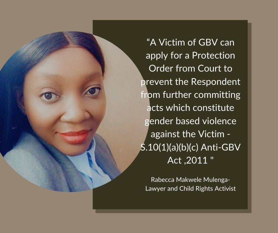 Let's Talk about the PROTECTION ORDER !! 
Did you know that victims of GBV can actually apply for a PO to prevent the furtherance of an abuse on them by the respondent ?

Visit your nearest VSU office to get more understanding on the PO !! 
Share the post !! Help Raise awareness!
