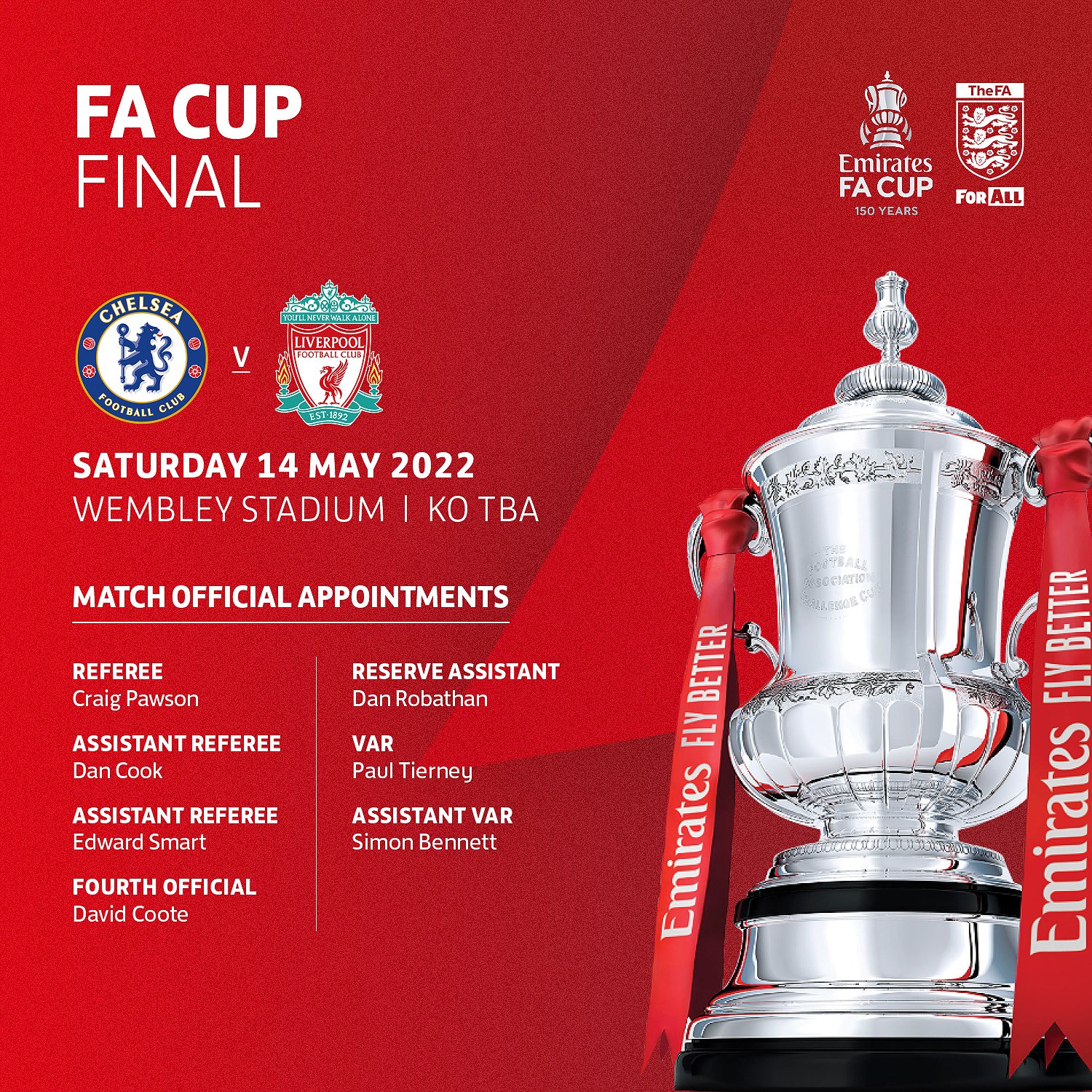 Fa Refereeing We Are Delighted To Confirm The Match Officials Who Will Be Officiating Both The Emiratesfacup And Vitalitywfacup Finals Congratulations On Your Appointments Read Their Thoughts And