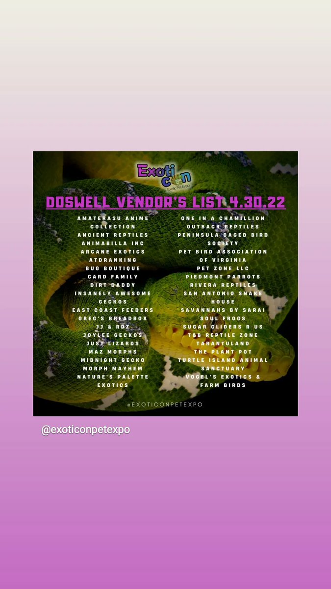 Come on out next Saturday the 30th