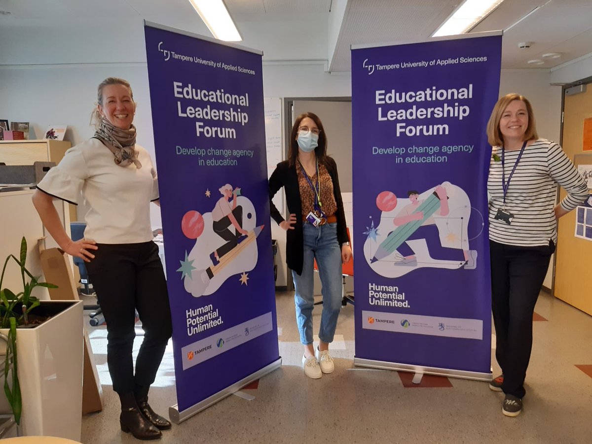Next week #Educational #Leadership #Forum @TAMK_UAS will bring participants from 16 different countries to #TampereCity and TAMK. Welcome friends! <a href="/tamk_global_edu/">TAMK Global Education</a>