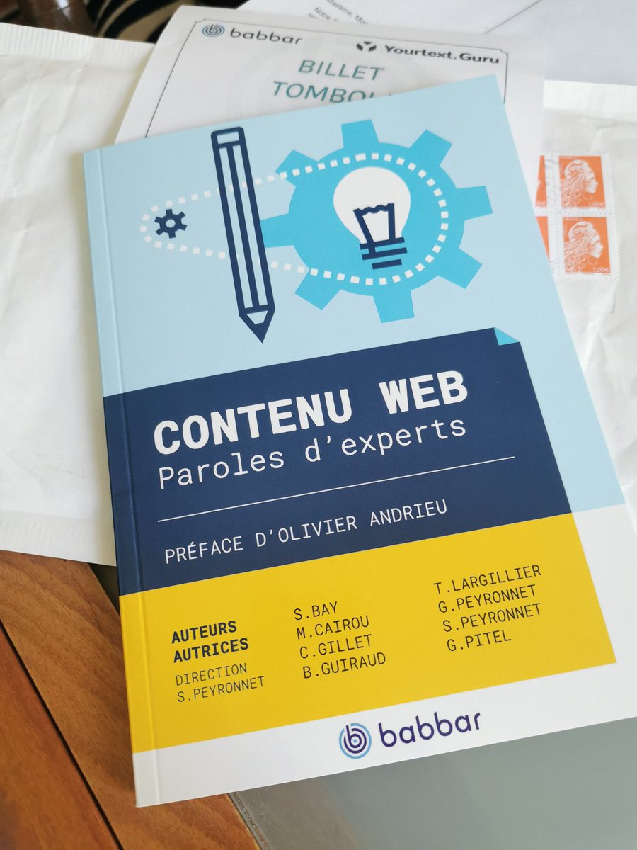 Heyyyyyy, trop cool ça !
Merci beaucoup <a href="/BabbarTech/">Lucie de Babbar.tech</a> @sylvain_babbar <a href="/GPeyronnet/">Guillaume Peyronnet</a> ! 😘😘